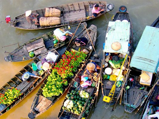 Chợ Nổi Cái Bè Tiền Giang - Hành trình khám phá nét đẹp sông nước